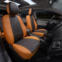 Чехлы Автопилот Экокожа Ромб на Москвич 3 (2022+)