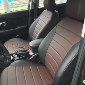 Авточехлы Автопилот Черный Шоколад цвет