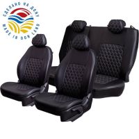 Чехлы Экокожа Турин Ромб на Geely Coolray (2020+)